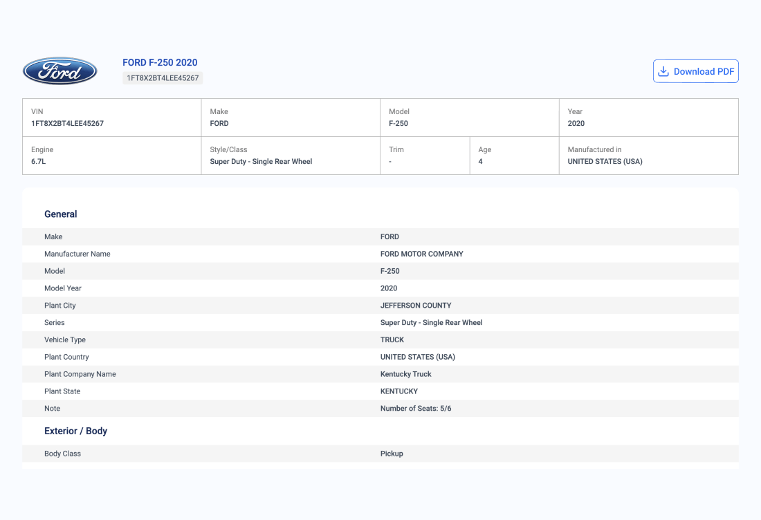 What Information Can You Get from a VIN Code?