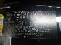 2006 KIA SEDONA