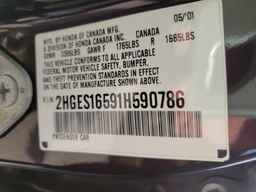 2001 HONDA CIVIC
