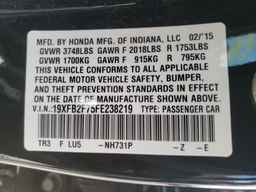 2015 HONDA CIVIC