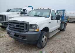 2002 FORD F450 SD XL CREW CAB