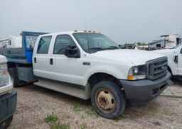 2002 FORD F450 SD XL CREW CAB