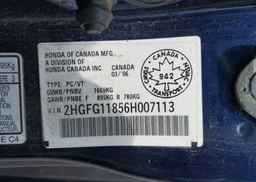 2006 HONDA CIVIC EX