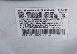 2009 HONDA ODYSSEY EX-L
