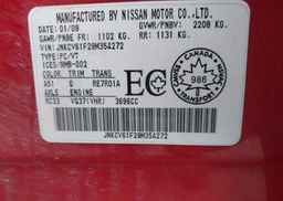 2009 INFINITI G37X