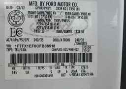 2012 FORD F150 XLT SUPERCAB