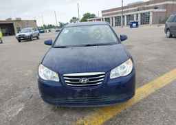2010 HYUNDAI ELANTRA BLUE