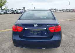 2010 HYUNDAI ELANTRA BLUE