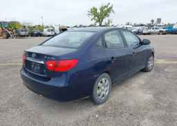 2010 HYUNDAI ELANTRA BLUE