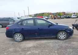 2010 HYUNDAI ELANTRA BLUE