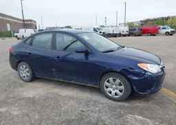 2010 HYUNDAI ELANTRA BLUE