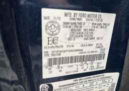 2013 FORD F150 FX4 SUPERCREW