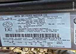 2007 FORD FUSION SE