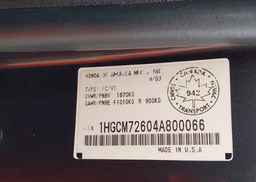 2004 HONDA ACCORD EX