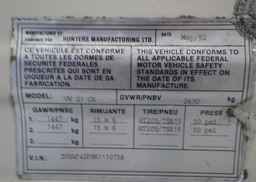 1992 VANGUARD OTHER