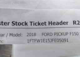 2018 FORD F150 SUPERCREW