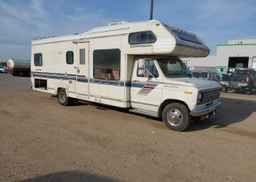 1989 FORD ECONOLINE E350 CUTAWAY VAN
