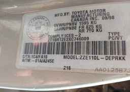 1999 TOYOTA COROLLA VE
