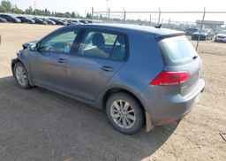 2017 VOLKSWAGEN GOLF S