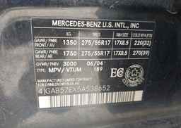 2005 MERCEDES-BENZ ML 350