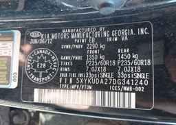 2013 KIA SORENTO EX