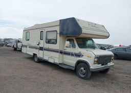 1990 FORD ECONOLINE E350 CUTAWAY VAN