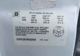 1998 PONTIAC BONNEVILLE SE
