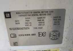 2009 CHEVROLET MALIBU 2LT