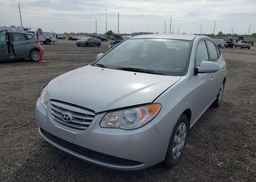 2010 HYUNDAI ELANTRA BLUE