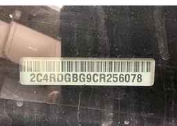 2012 DODGE GRAND CARAVAN SE