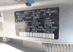 2011 HYUNDAI TUCSON GLS