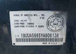 2000 ACURA TL