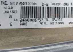 2010 DODGE GRAND CARAVAN SE