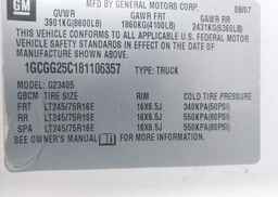 2008 CHEVROLET EXPRESS G2500