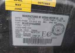 2014 NISSAN SENTRA S
