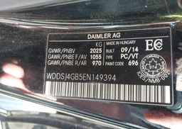 2014 MERCEDES-BENZ CLA 250 4MATIC