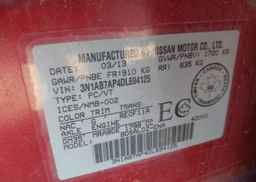 2013 NISSAN SENTRA S