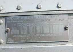 2013 UTILITY TRAILER MFG TRAILER