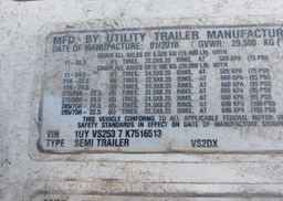 2019 UTILITY TRAILER MFG DRY VAN