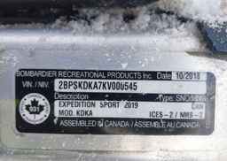 2019 SKIDOO Expedition Sport 900