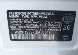 2016 BMW X1 XDRIVE28I