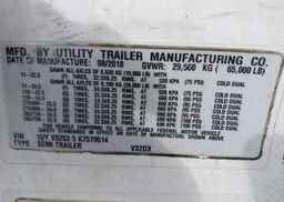 2019 UTILITY TRAILER MFG VS2