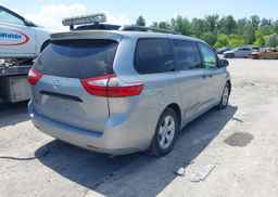 2016 TOYOTA SIENNA 7 PASSENGER
