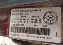 2002 CHRYSLER INTREPID SE