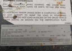 2013 Arne's End Dump Trailer