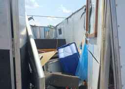 2001 EXXISS ALUMINUM TRAILERS UTILITY TRAILER