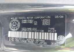 2007 TOYOTA YARIS