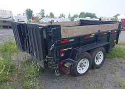 2022 MISKA 7 TON DUMP TRAILER