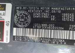2011 TOYOTA CAMRY XLE