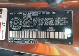 2011 TOYOTA VENZA BASE V6